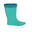 Kid's Rain Boot 100 turquoise blue