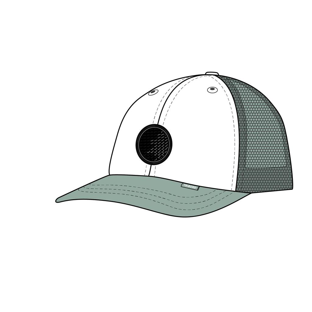 Adults’ Boat Cap Sailing 500 Grey blue