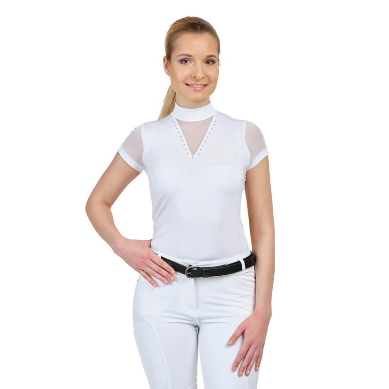 Női versenying ad mesh elegance white