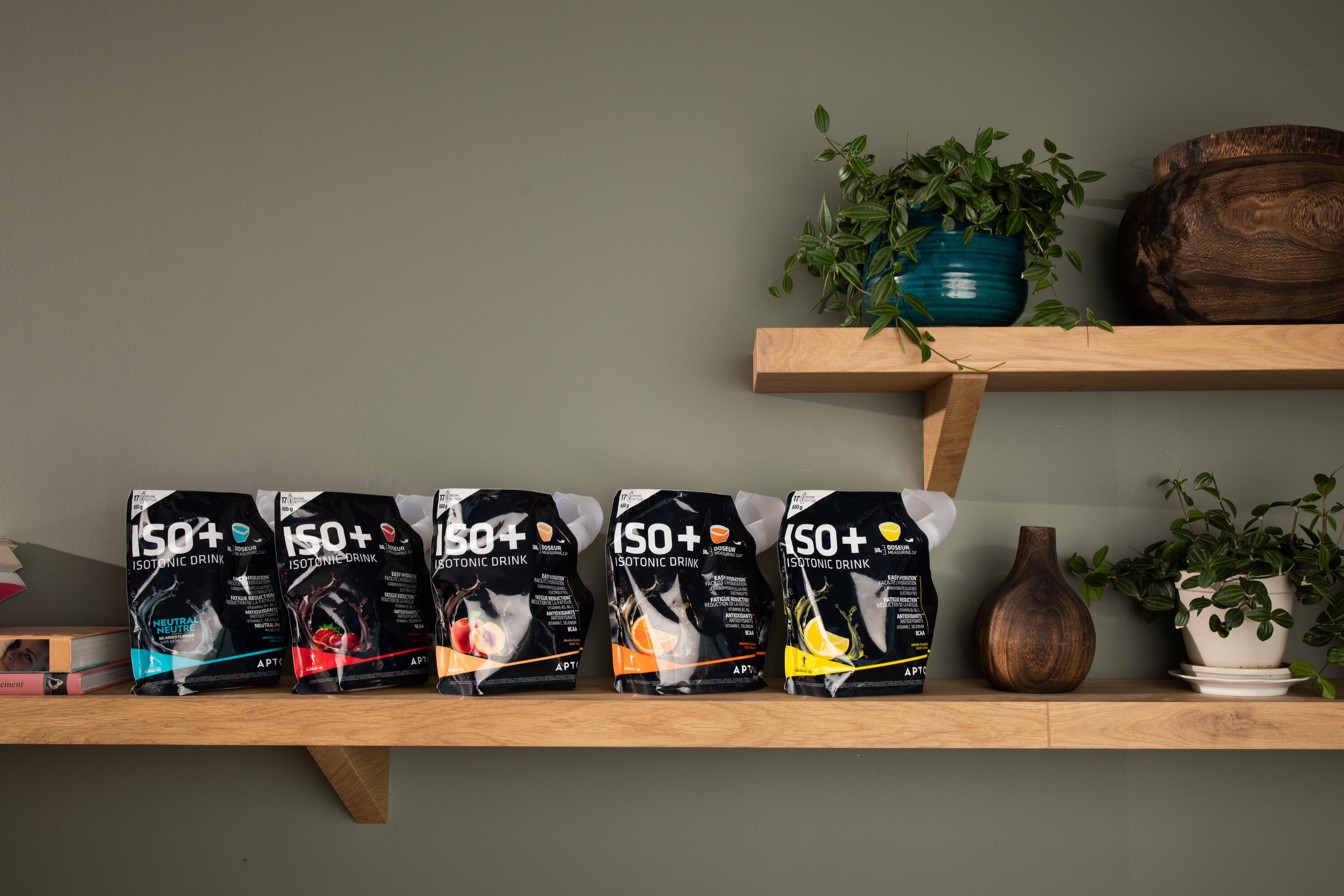 Iso+ Getränkepulver Pfirsich 650 g  11/12