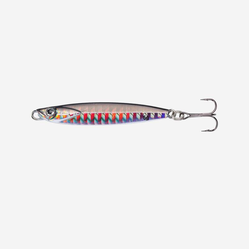 Casting Jig Cucharilla Jigger Pesca Con Señuelos Biastos FW 5 G Dorso Negro