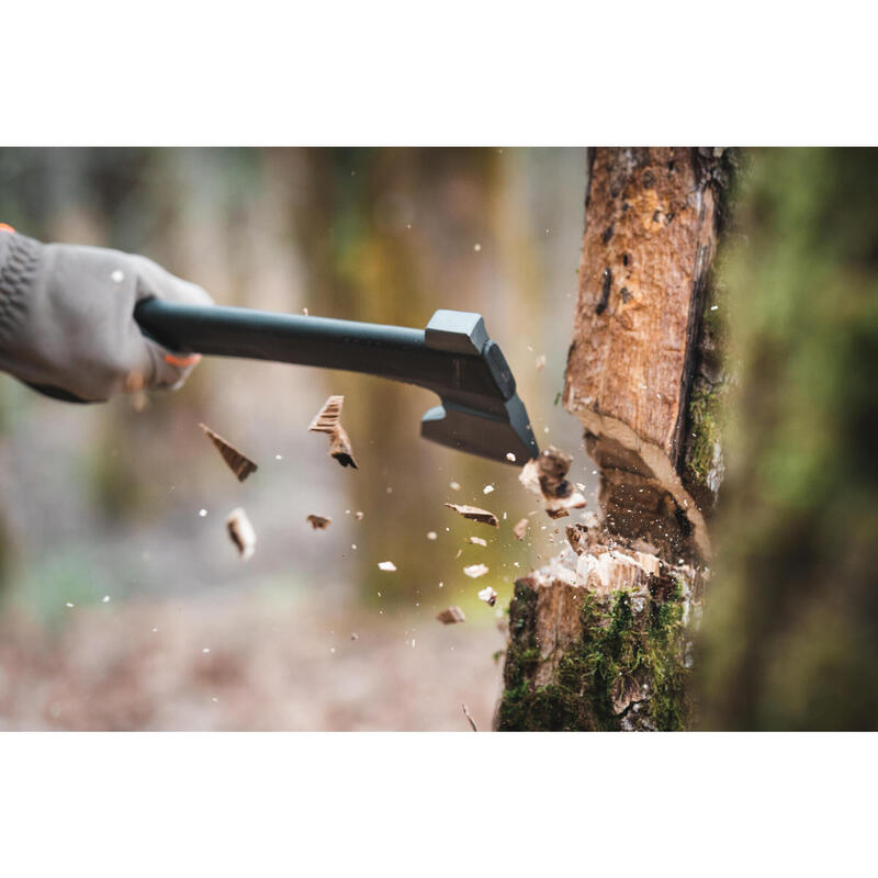 Bushcraft Kamp Baltası - Avcılık ve Doğa Gözlemi - 35 cm - Siyah