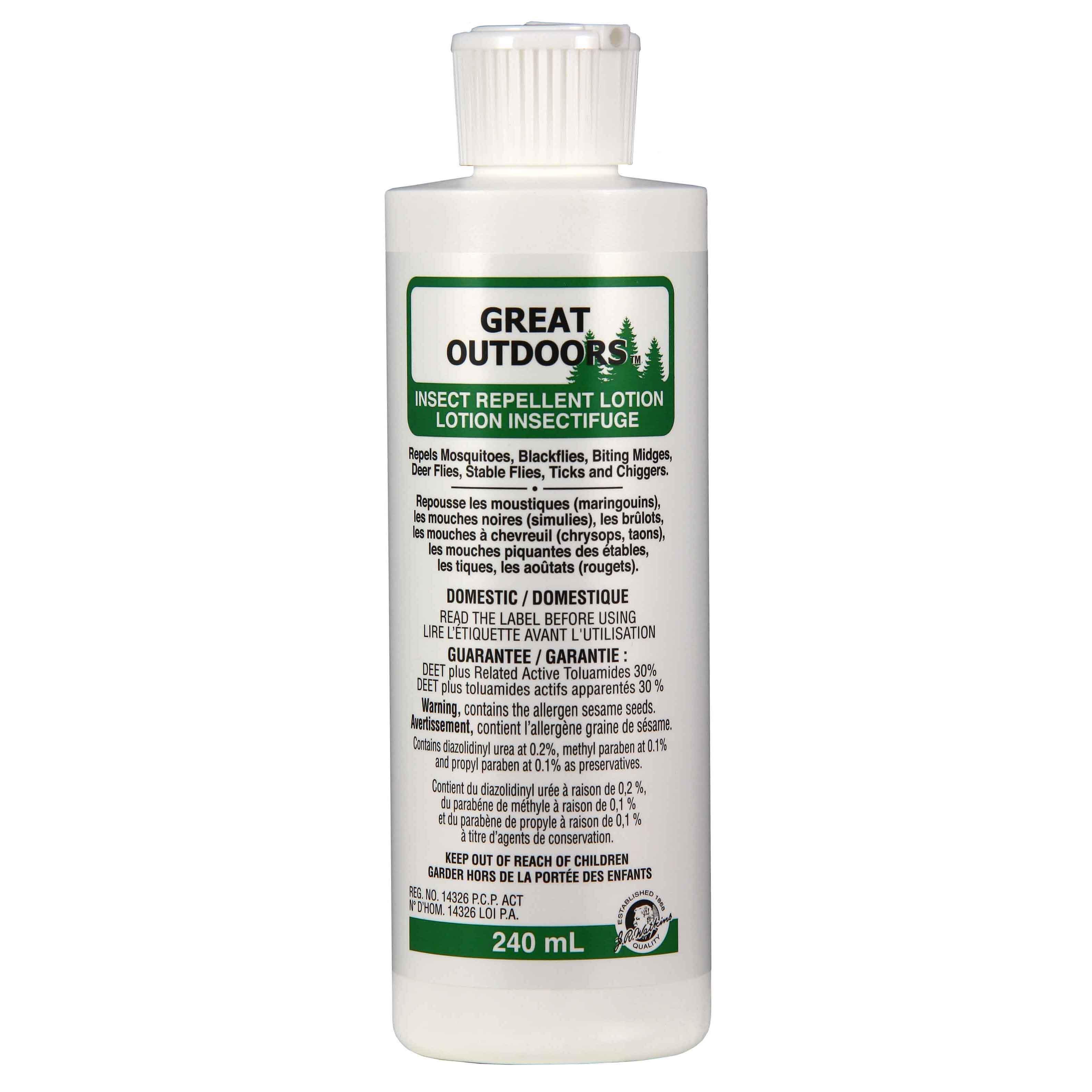 Mosquito repellent lotion 240 ml - GREAT OUTDOORS