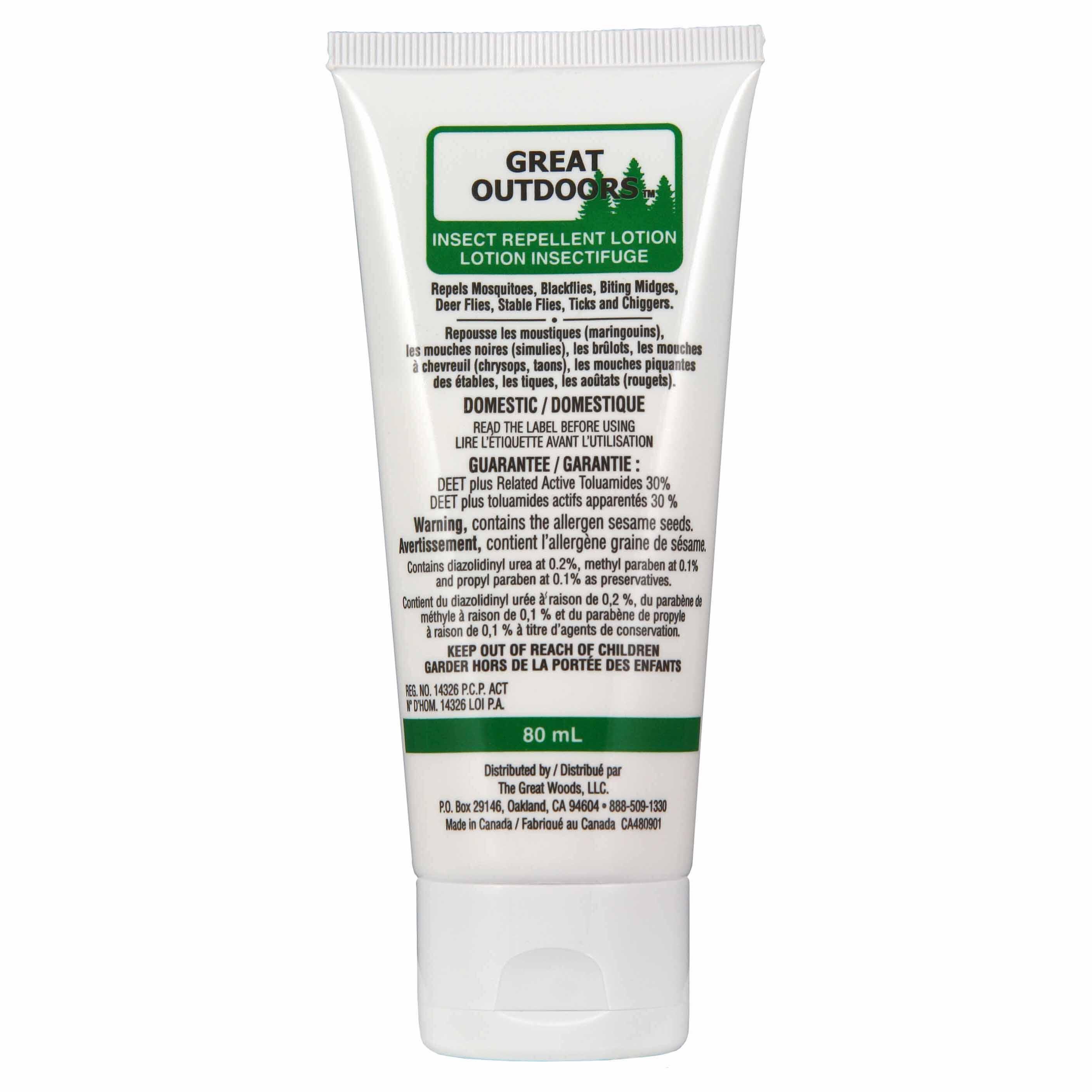 Mosquito repellent lotion 80 ml - GREAT OUTDOORS