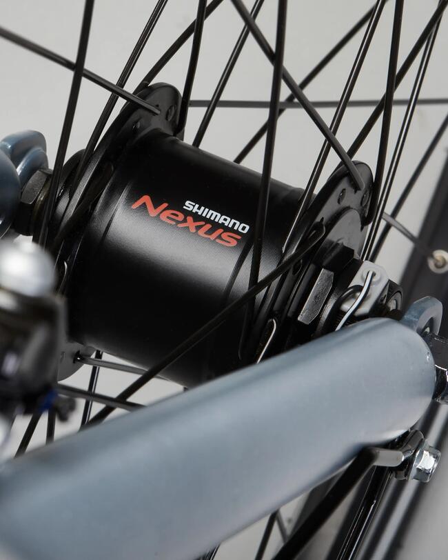 Schaltgetriebe an Fahrradhinterrad 