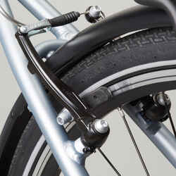 City Bike Elops 500 Step-through - Grey