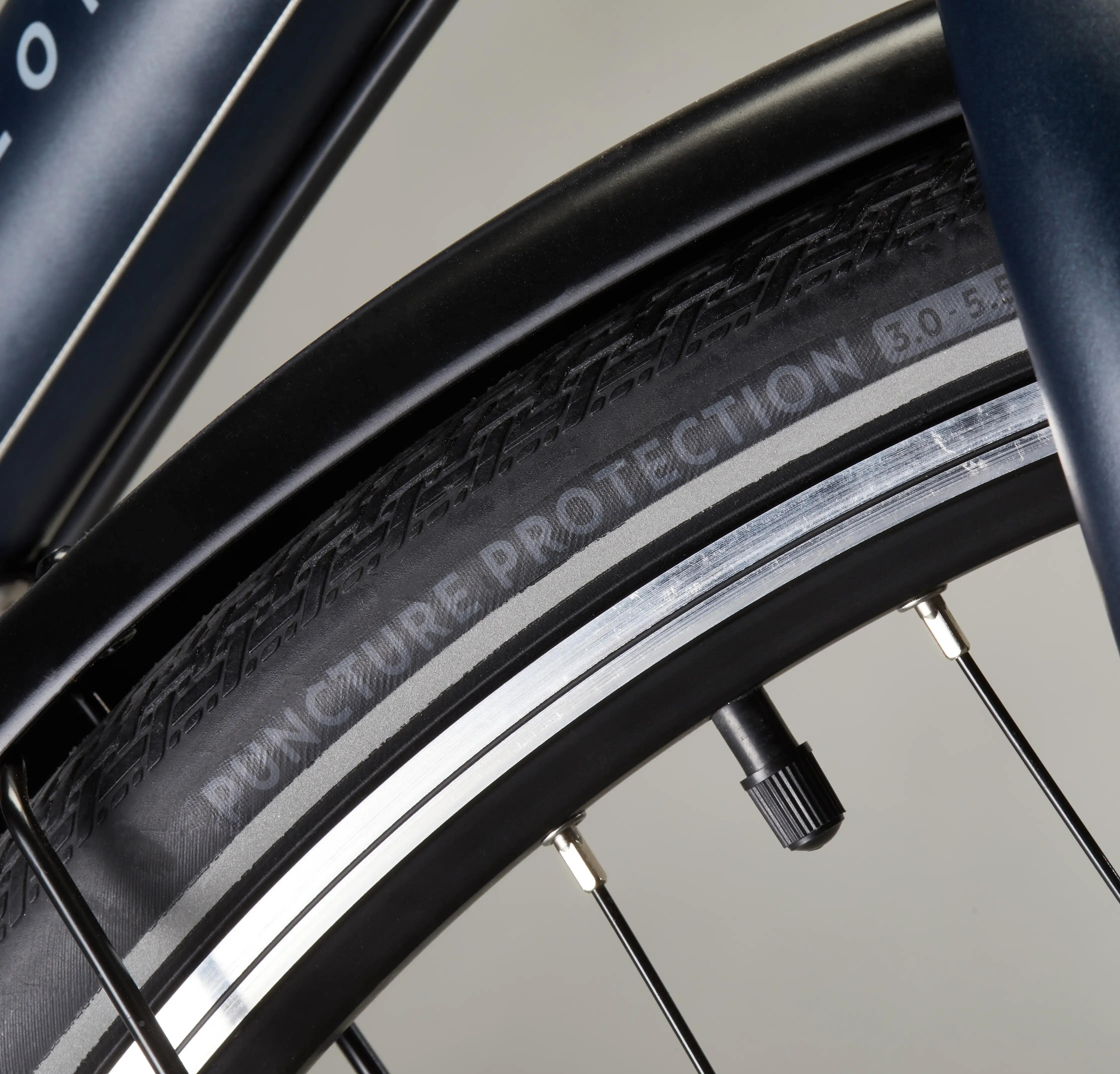 VELO VILLE LONGUE DISTANCE 500 - CADRE HAUT ET CADRE BAS