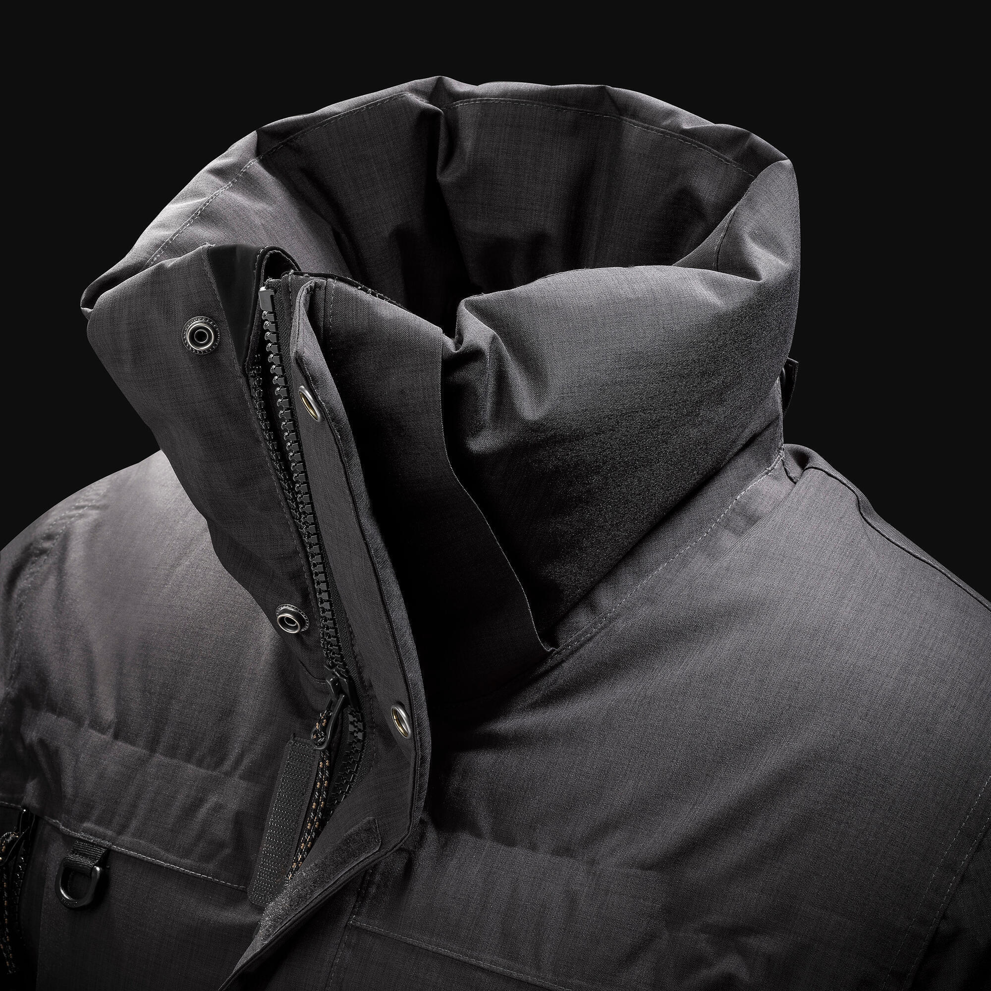PARKA HIVER EN PLUMES IMPERM ABLE DE RANDONNEE SH900 25 C HOMME