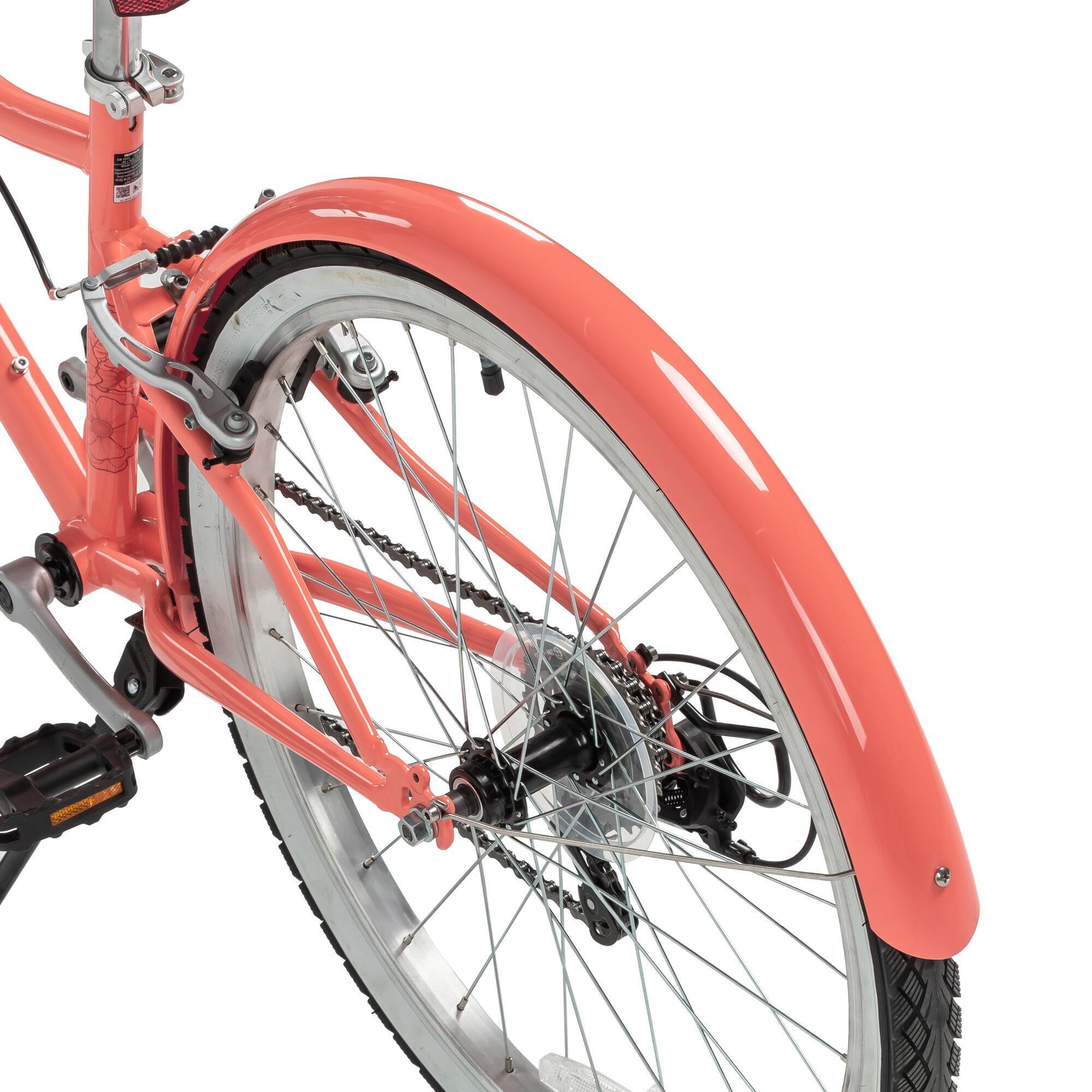 BICICLETA NIÑO RIVERSIDE500 9 A 12 AÑOS  - CUADRO ACERO 6V. 24" 8/16
