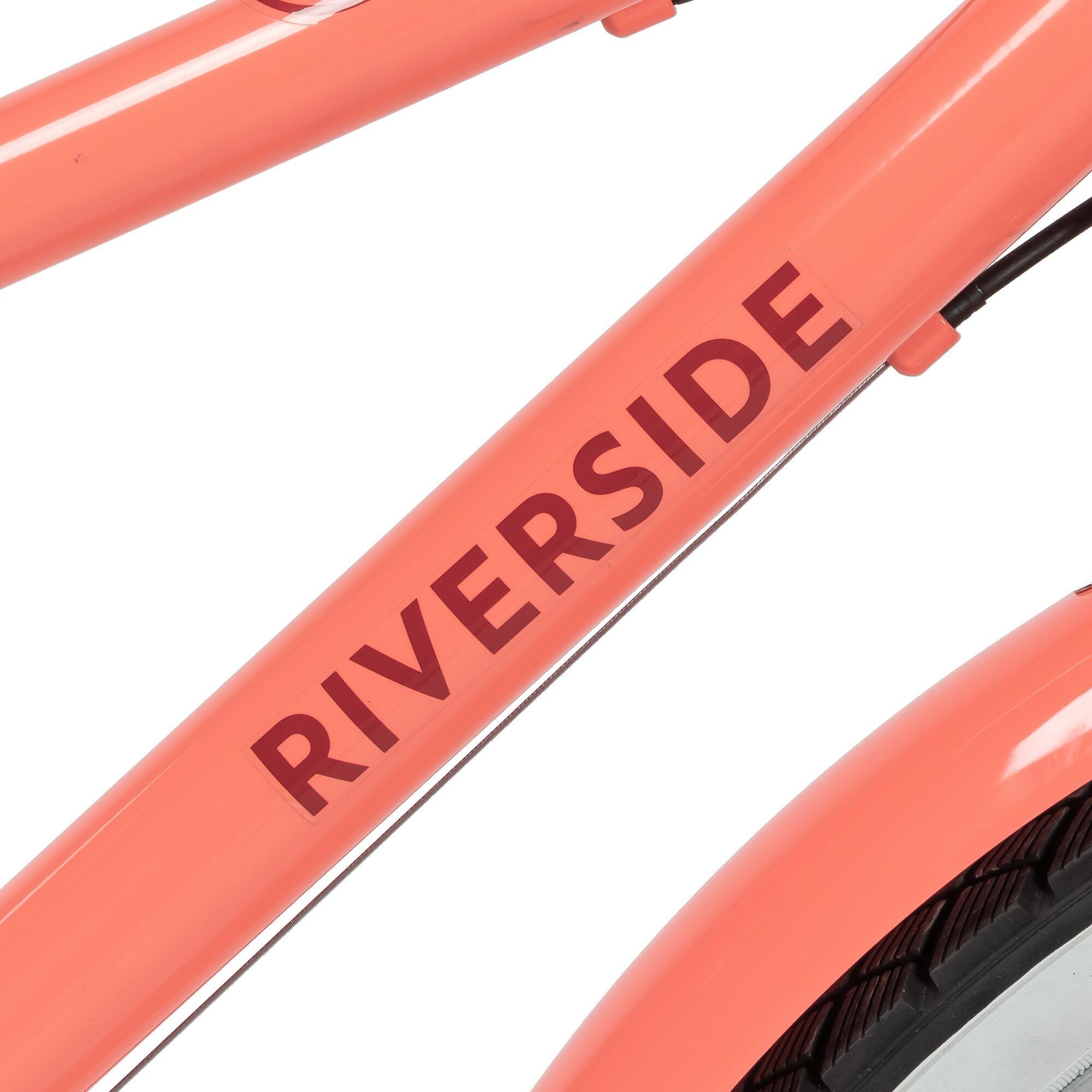 BICICLETA NIÑO RIVERSIDE500 9 A 12 AÑOS  - CUADRO ACERO 6V. 24" 6/16