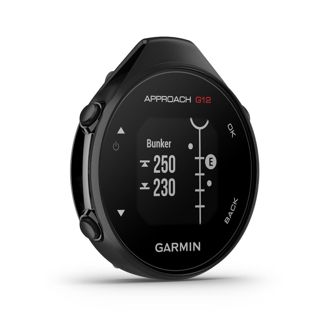 GOLF WATCH - GARMIN APPROACH G12 BLACK