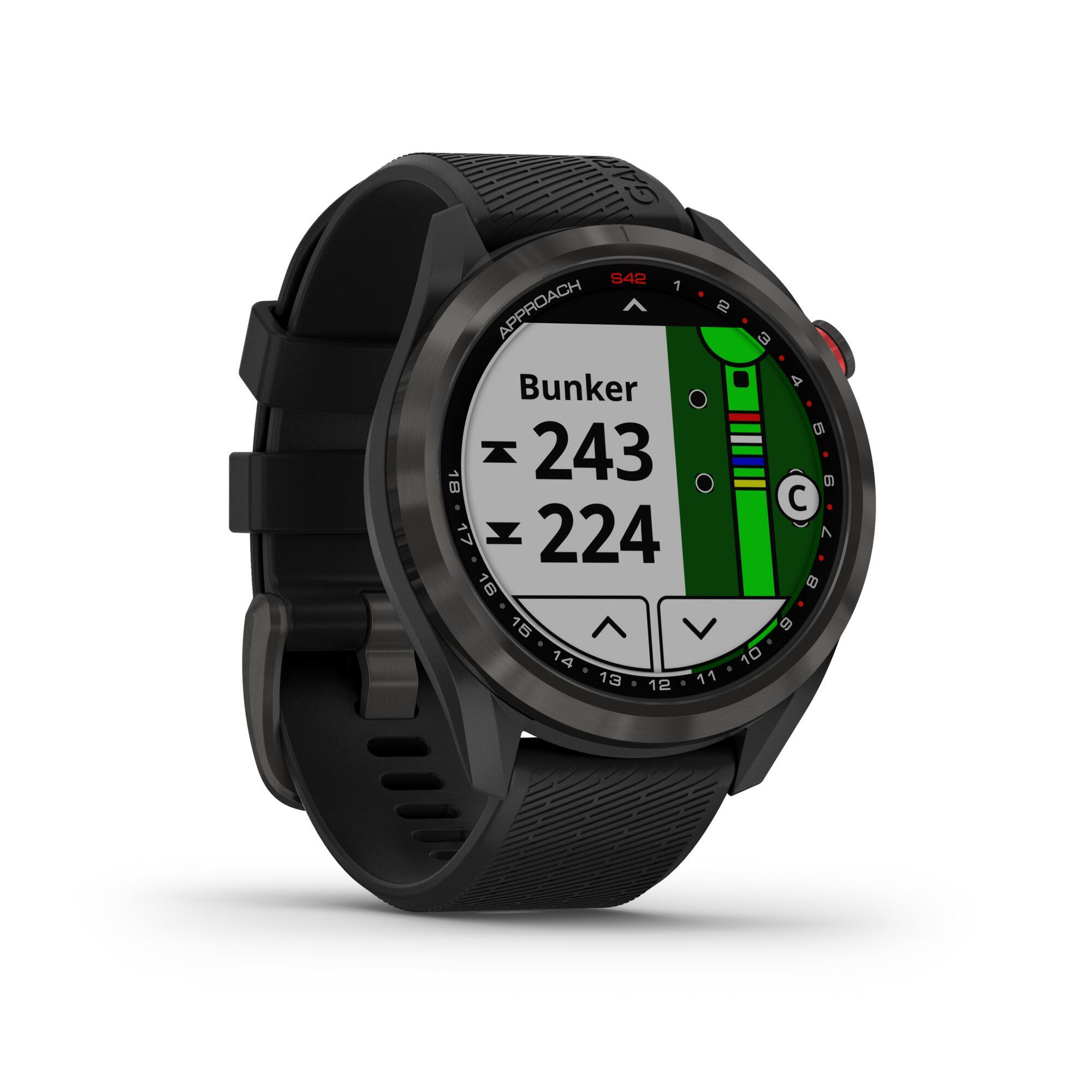RELOJ DE GOLF GARMIN APPROACH S42 NEGRO Decathlon
