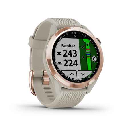 GOLF WATCH - GARMIN APPROACH S42 PINK/GOLD