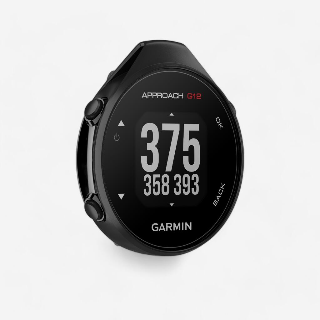 Črna ura APPROACH G12 z GPS-om