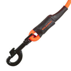 Dog leash 15 metres 900 neon orange