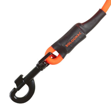 Dog leash 15 metres 900 neon orange