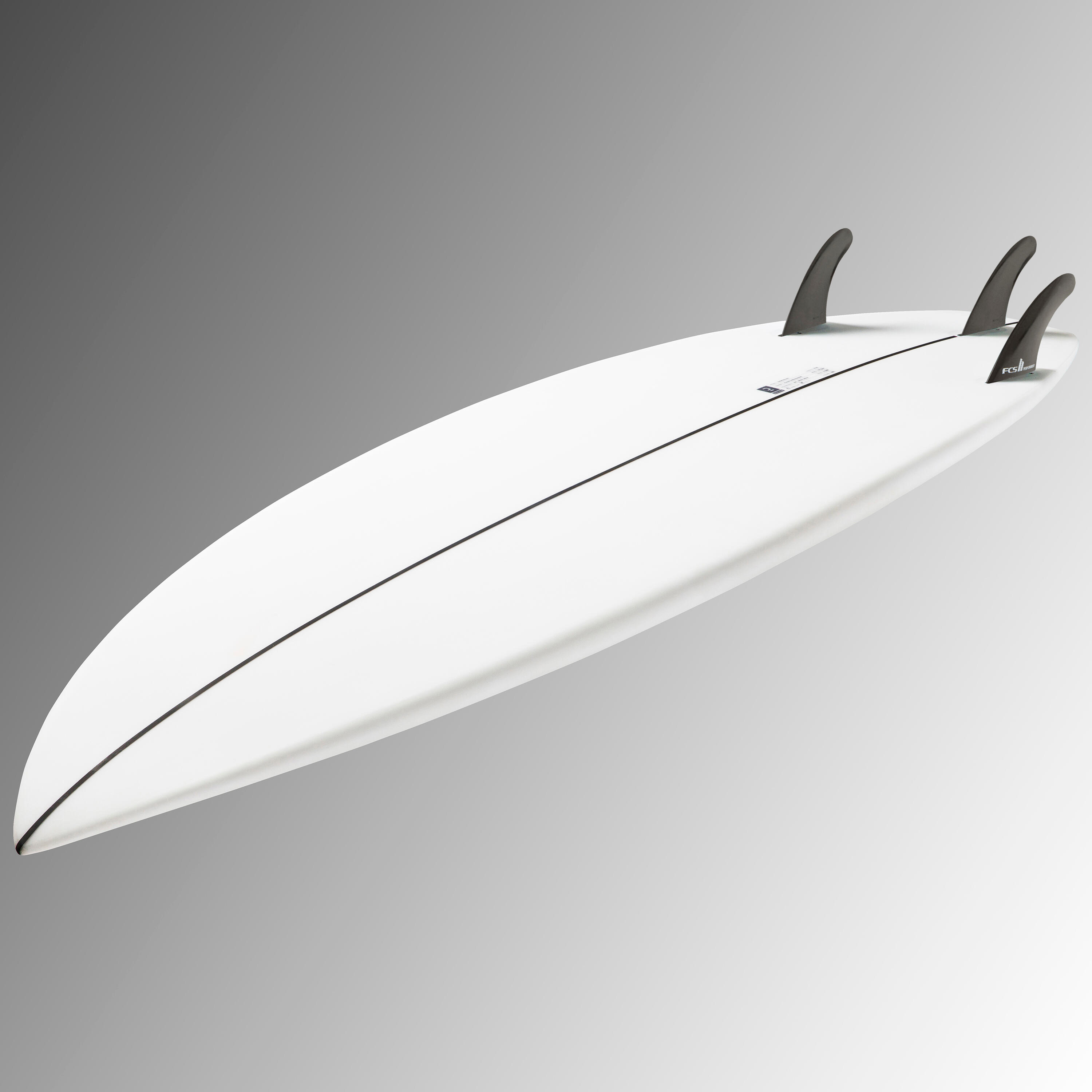 SHORTBOARD VOOR SURFEN 900 5'10" 30 L. Geleverd met 3 FCS2-vinnen 12/16
