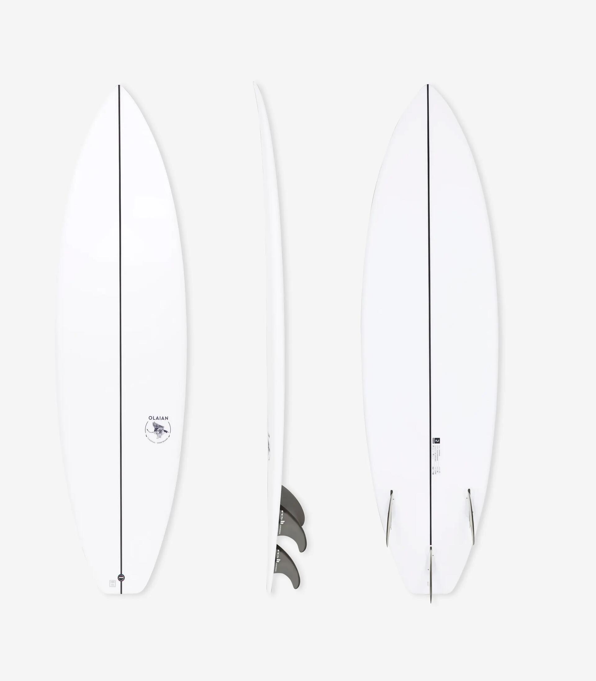 Tabla Surf Shortboard Olaian 900 6'1" 33 L. Pack Tabla + Quillas.