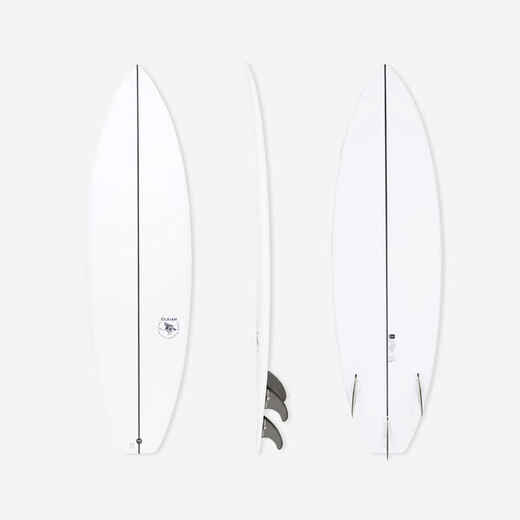 
      SHORTBOARD 900 6'1" 33 L . Livrée avec 3 ailerons FCS2
  