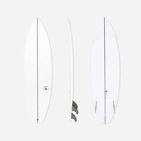 SHORTBOARD 900 6'1" 33 L. Supplied with 3 FCS2 fins