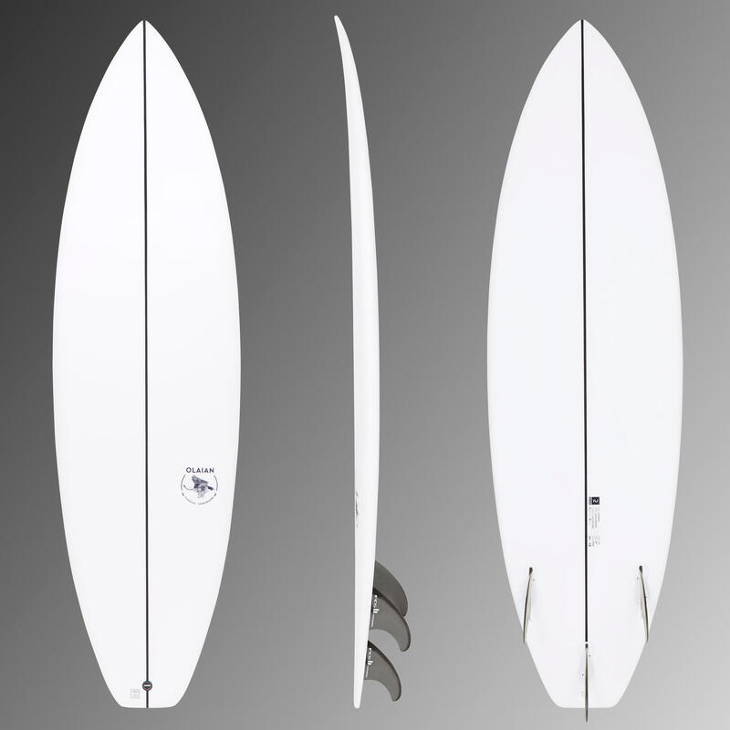 Surfboard Shortboard 900 6'1" 33 L inkl. 3 Finnen FCS2