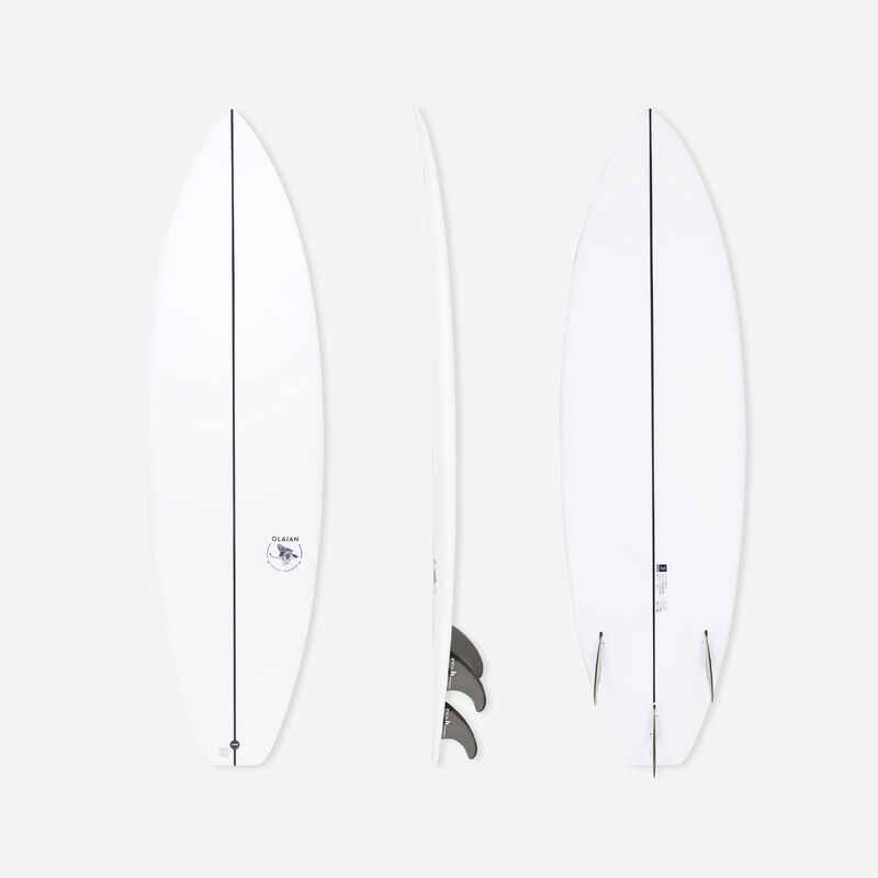 Surfboard Shortboard 900 6'1" 33 L inkl. 3 FCS2-Finnen