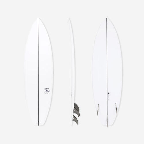 Planche de surf 6&#039;1 33L 900 shortboard livrée avec 3 ailerons FCS2
