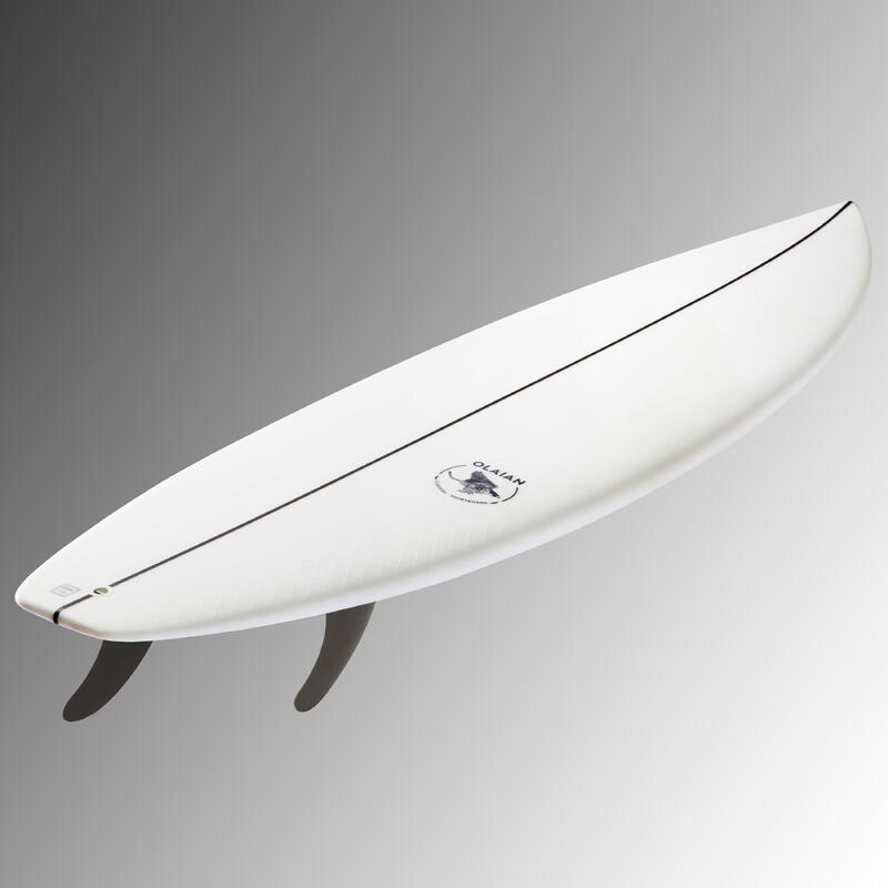 Surf shortboard 900 5'10" 30 l se 3 ploutvičkami FCS2