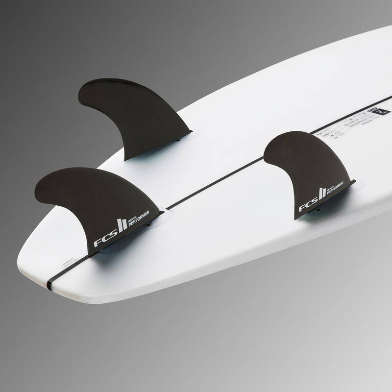 Shortboard voor surfen 900 5'5" 24 l. Geleverd met 3 FCS2-vinnen