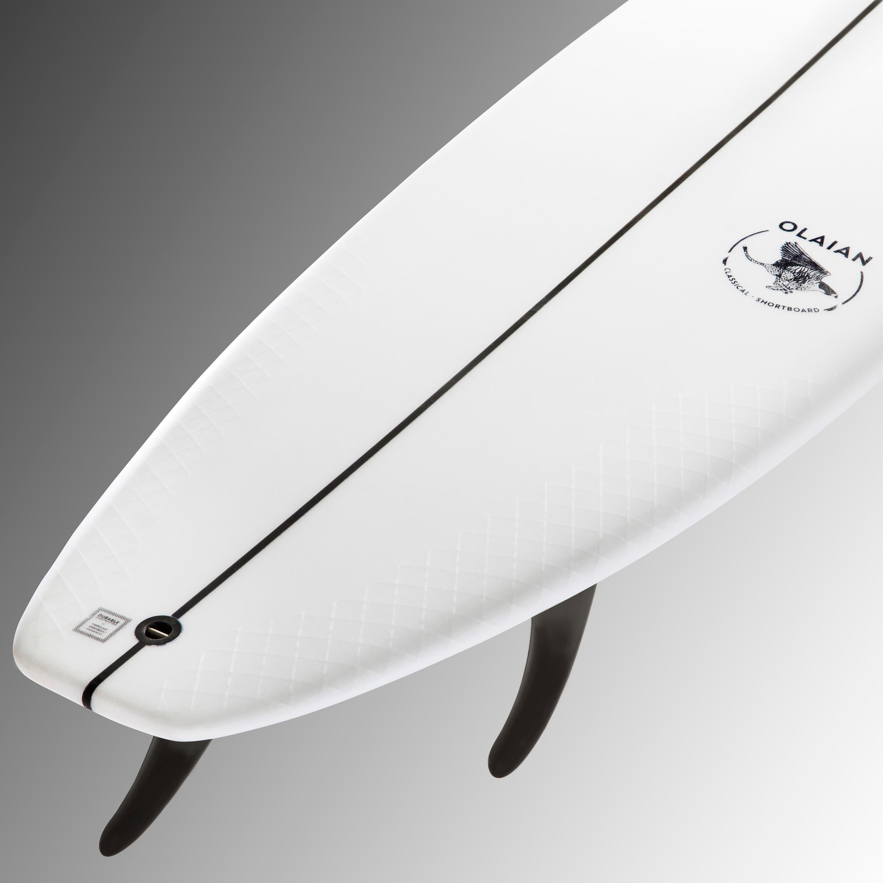 DECATHLON Surf shortboard 900 5'5" 24 l bez · záber 9