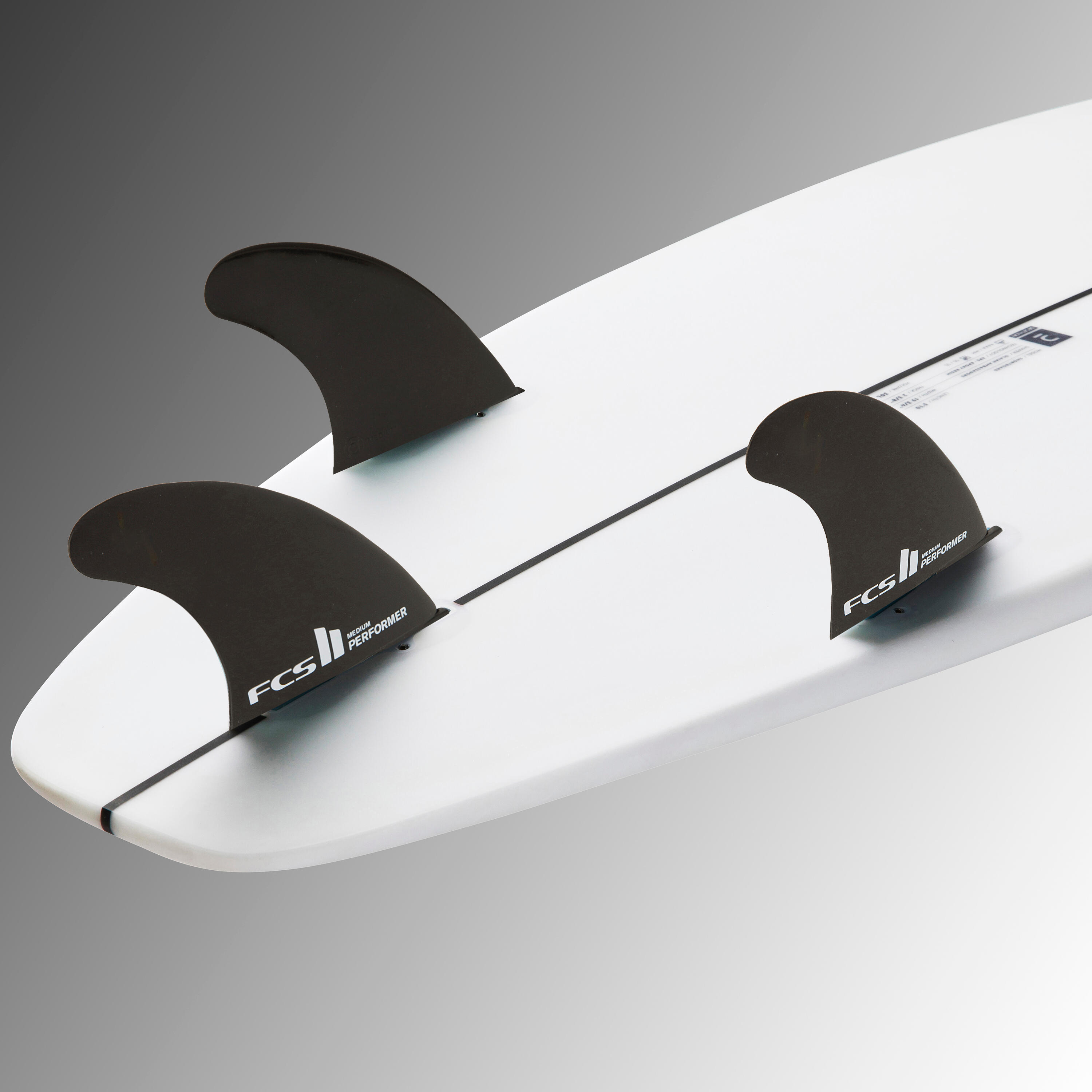 SHORTBOARD VOOR SURFEN 900 5'10" 30 L. Geleverd met 3 FCS2-vinnen 3/16