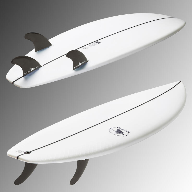 Deska surfingowa Olaian Shortboard 900 5'5" 24 l z 3 statecznikami FCS2