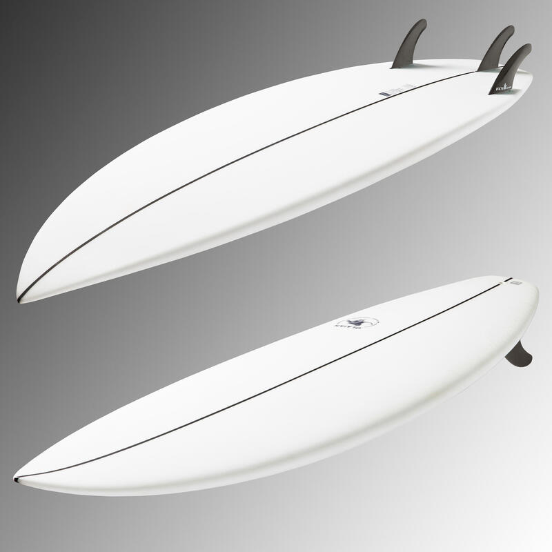 Placă shortboard 900 5'10" 30 L 3 înotătoare incluse FCS2