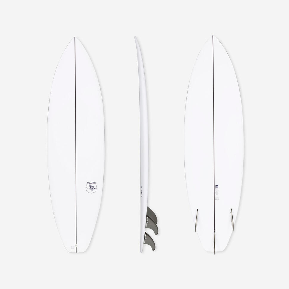 Surfboard Shortboard 900 6'3" 35 L OLAIAN Decathlon.nl