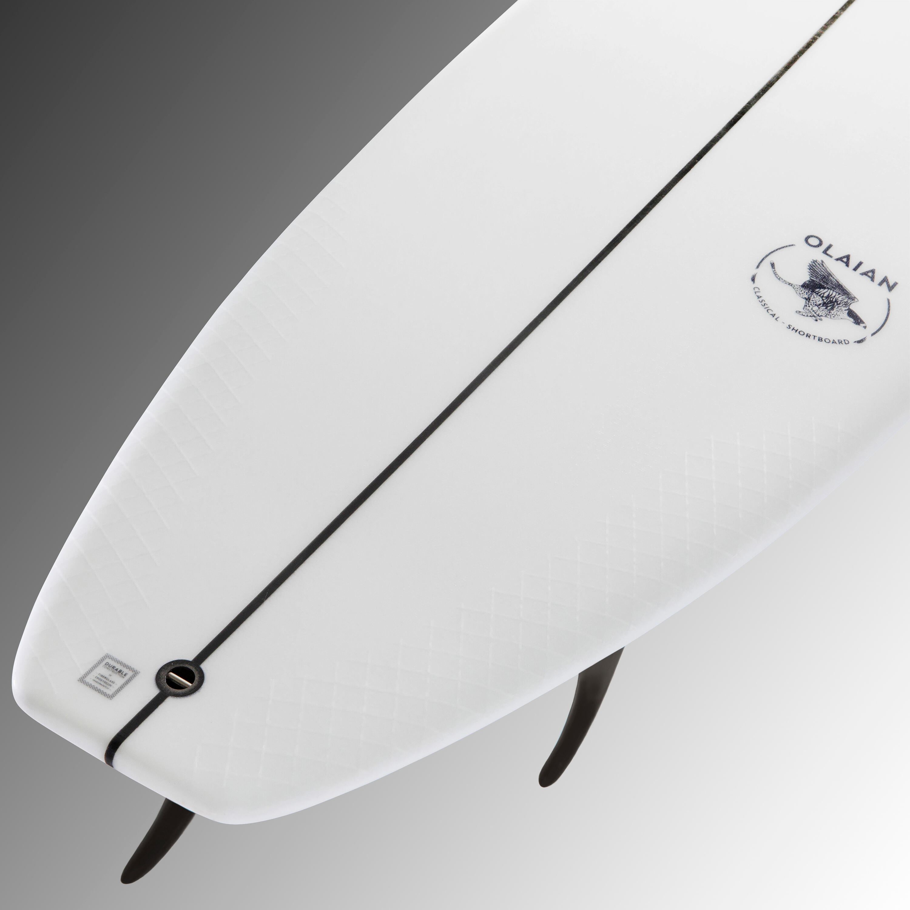 Shortboard 900 6'1" 33 l. Geleverd met 3 FCS2-vinnen 8/13