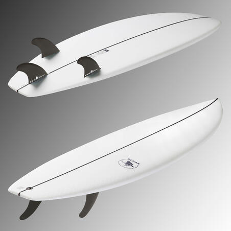 Kratka daska za surfovanje 900 6'3'' 35 l .Isporučuje se sa tri peraja