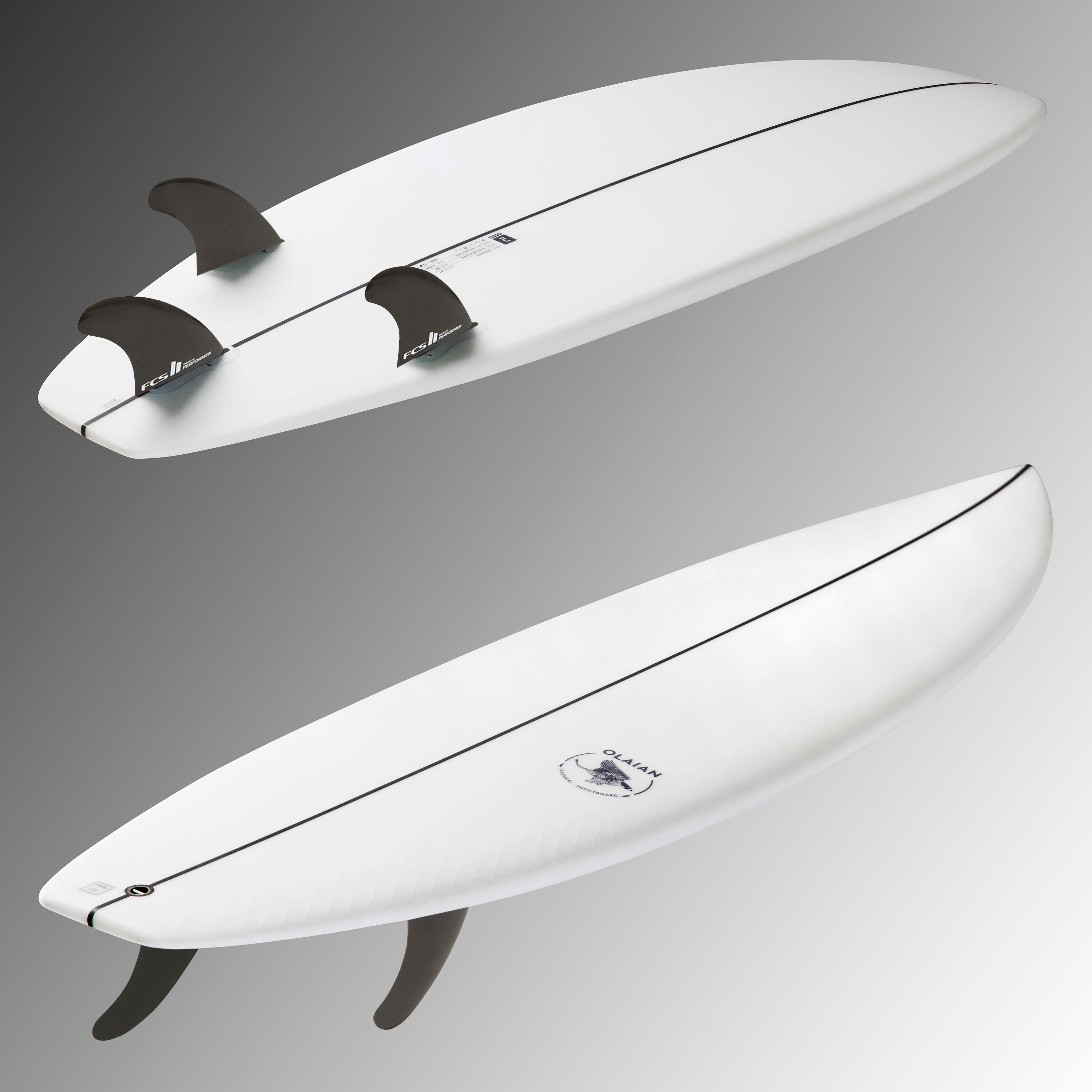 SHORTBOARD 900 6'3" 35 L. Supplied with 3 FCS2 fins 4/13