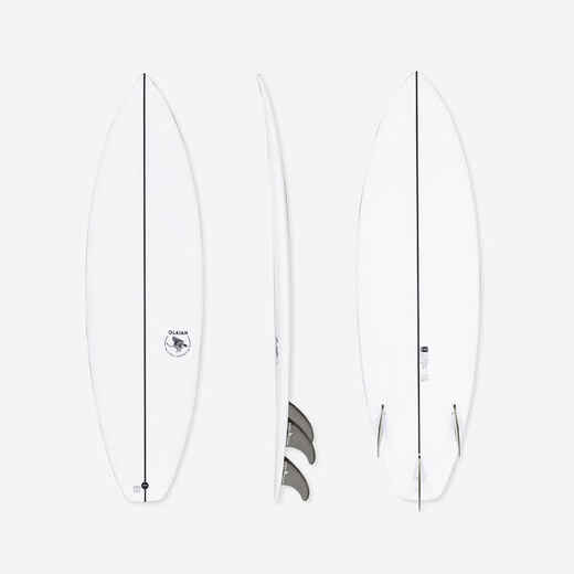 
      Detský surf shortboard 900" 5' 20 l Dodáva sa s 3 plutvičkami FCS2.
  