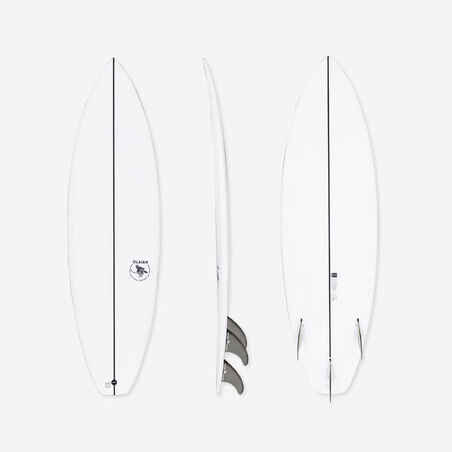 Shortboard 5' 900 20 L dječji Isporučuje se s 3 FCS2 peraje: 