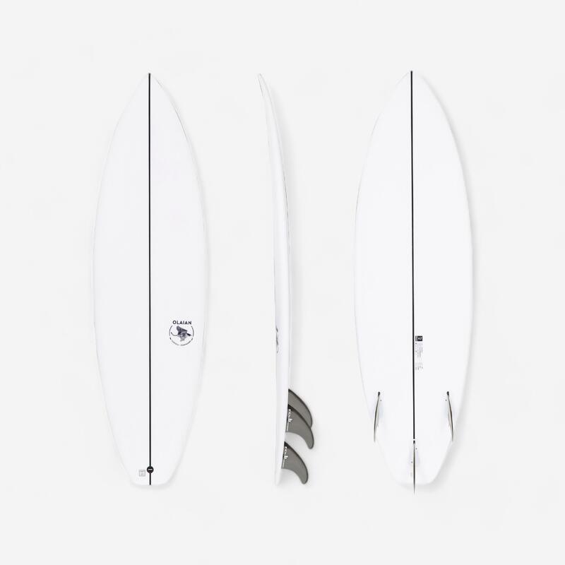 Deska surfingowa Olaian Shortboard 900 Kid 5' 20 l z 3 statecznikami FCS2