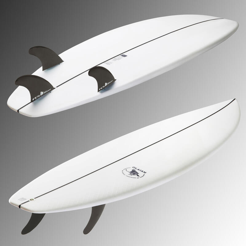 SHORTBOARD VOOR SURFEN 900 5'10" 30 L. Geleverd met 3 FCS2-vinnen