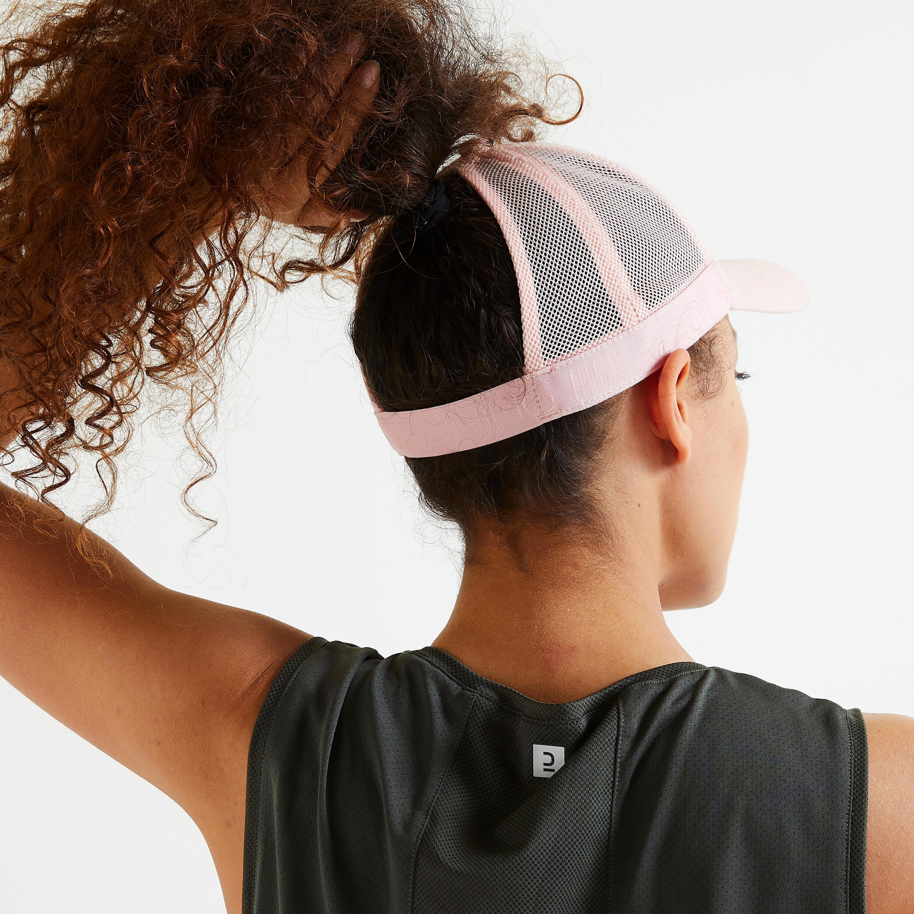 Breathable Cardio Fitness Cap - Pink 4/6