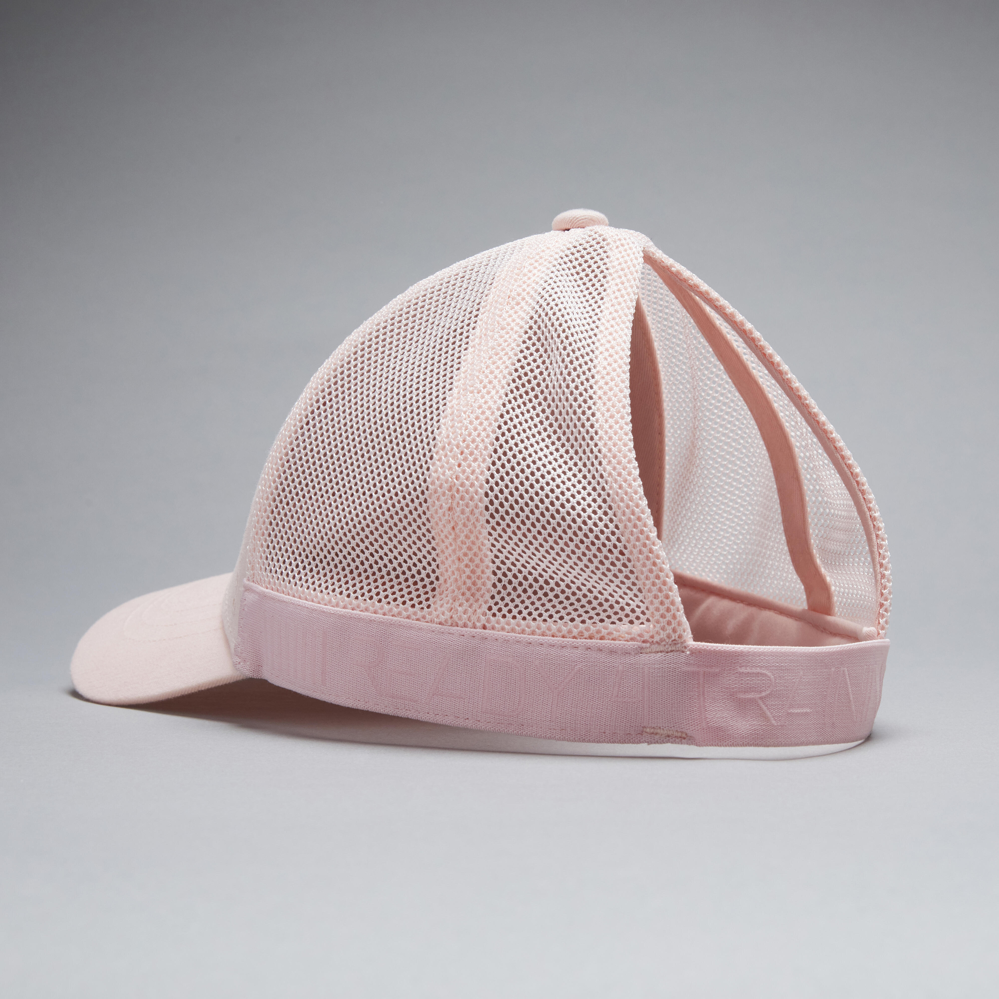 Women's Gym Cap - 500 Pink - Desert rose - Domyos - Decathlon