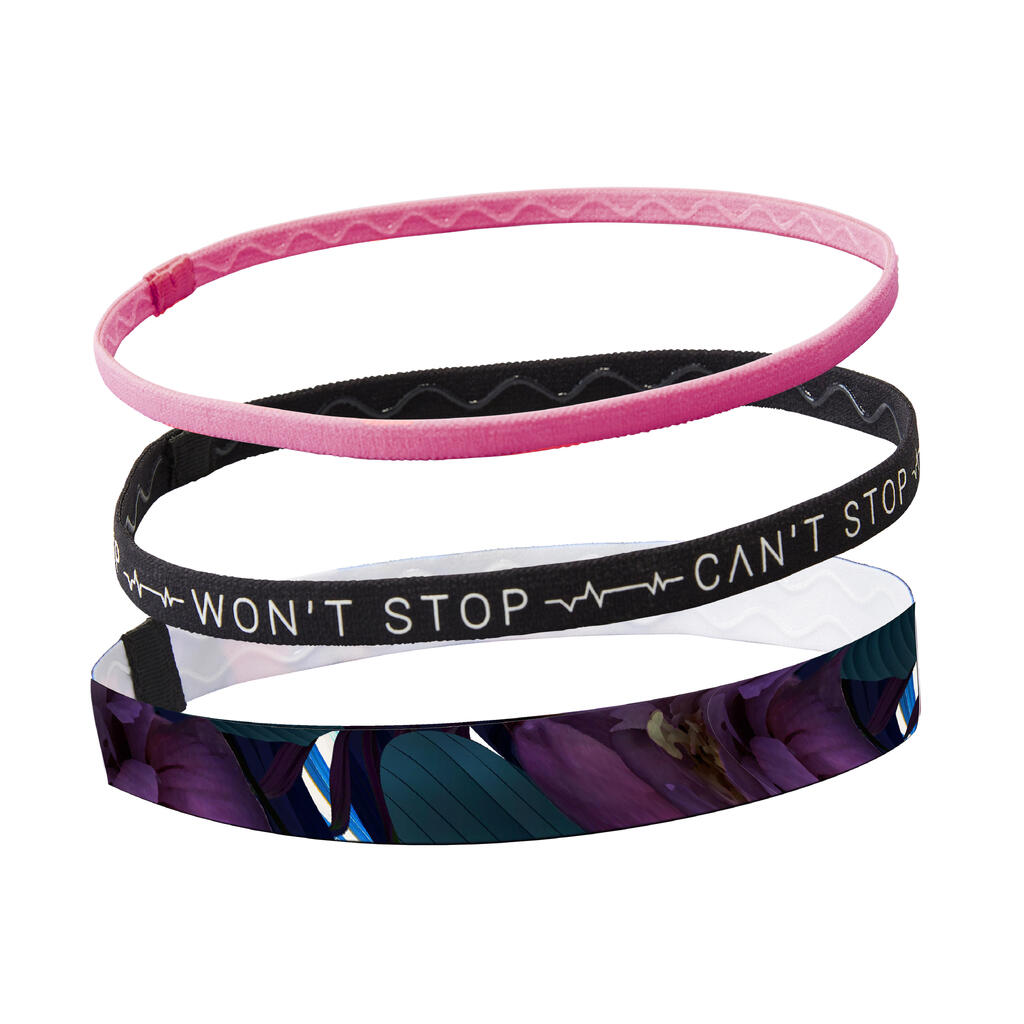 Cardio Fitness Hair Scrunchy Tri-Pack - Print