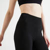 Leggings Fitness Mujer Negro Humo Talle Alto