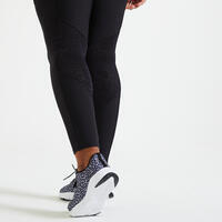 Legging avec poche téléphone Fitness Cardio Femme Noir