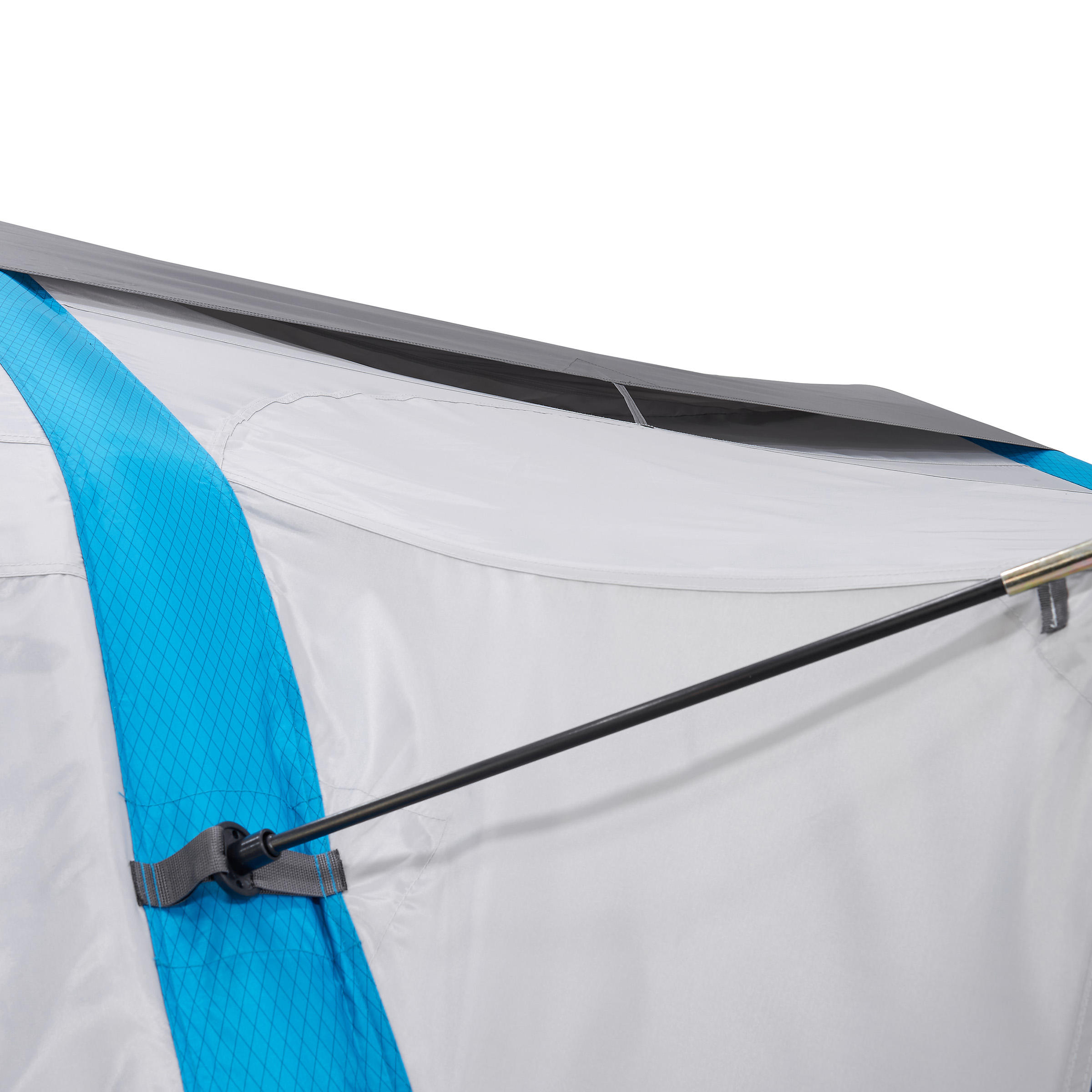 Air seconds family tent 6.3xl | 6 people grey - Decathlon