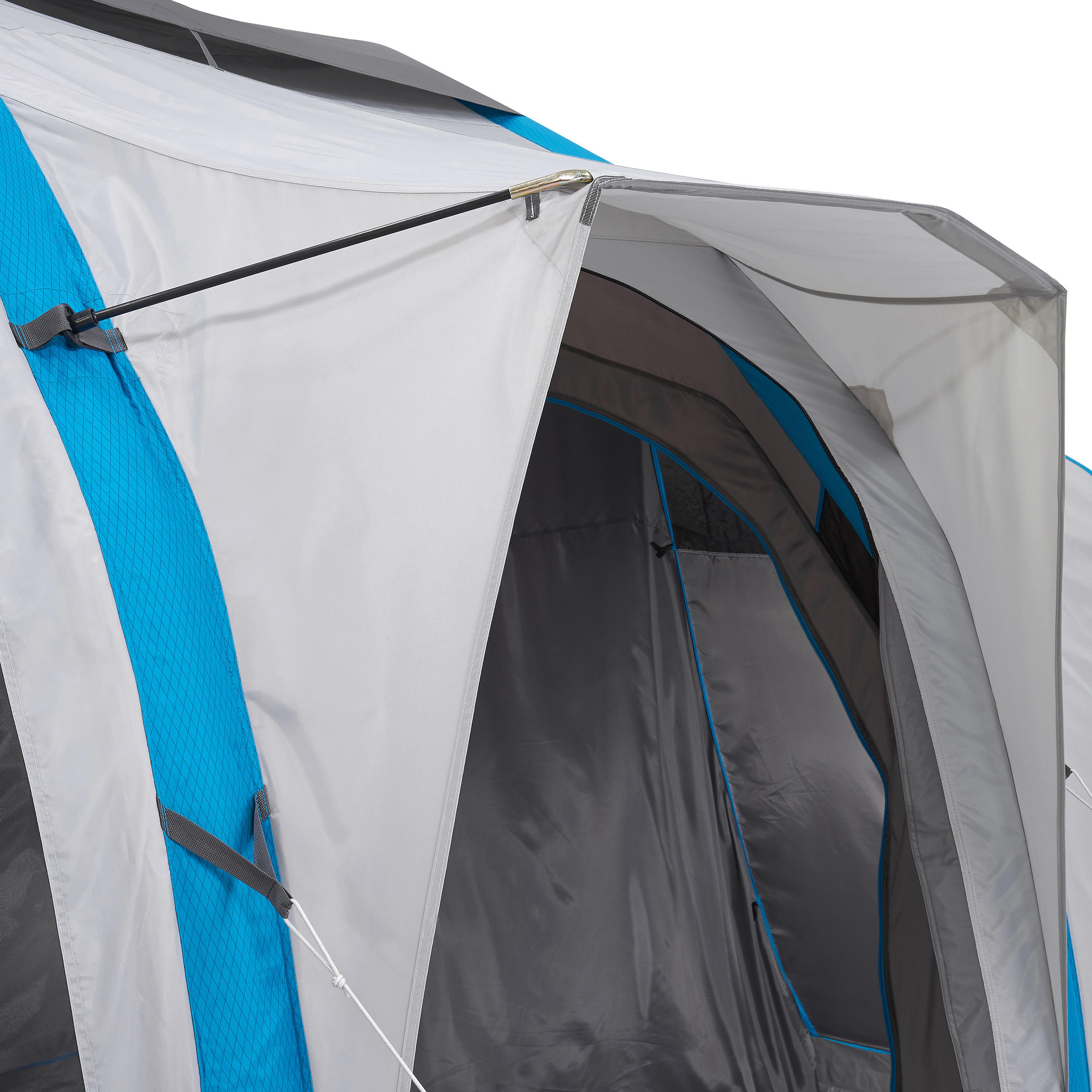 Air seconds family tent 6.3xl | 6 people grey 13/28