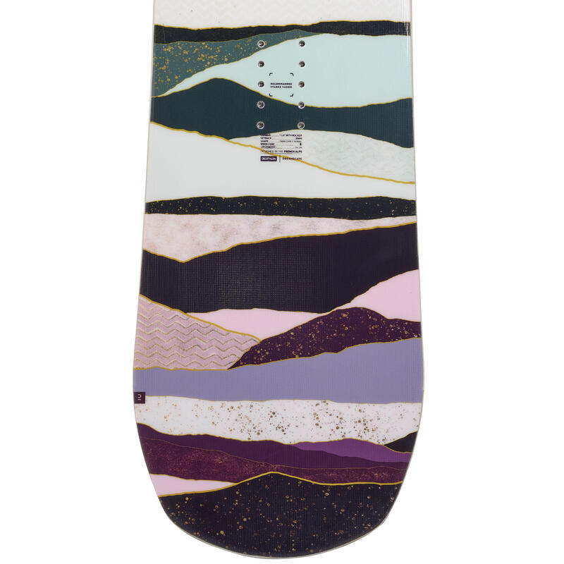 Planche de snowboard all mountain & freestyle pour femmes - SNB 100