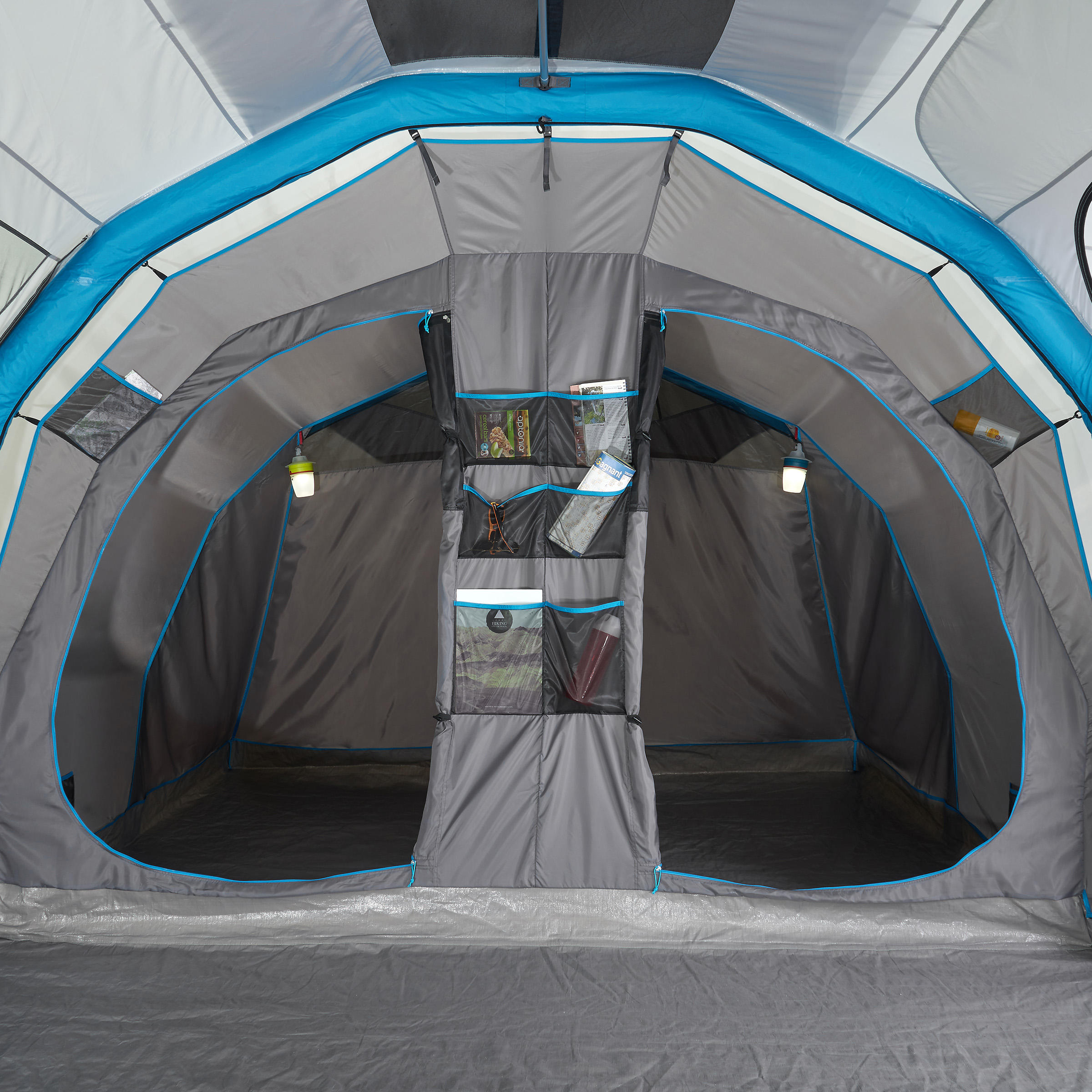 テント・タープ Quechua Air Seconds family 6.3 XL Inflatable Family Camping Tent - Air Seconds 6.3 F&B - 6 People